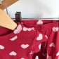 Heart Red PJ Set / 12m