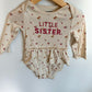 Cherry Little Sister Bodysuit with Skirt / 18m