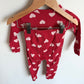 Heart Red PJ Set / 12m