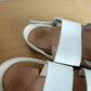 Zara White Strap Sandals / Size 7 Toddler