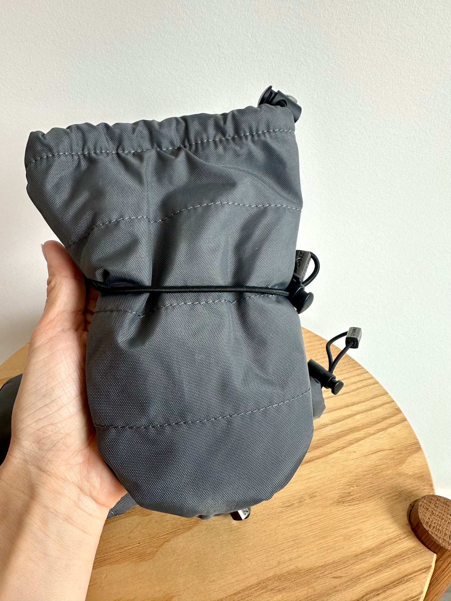 Waterproof Grey Stonz Mittens / 12-24m