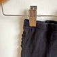 Black Ruffle Bottom Pants / 0m