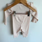 Gap Ribbed Bodysuit + Pants Set / 6-12m