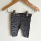 Black + White Butterfly Pants / 3-6m