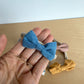 Mustard, Leather, Floral, Chambray, Stripe Nylon Headband / 0-12m