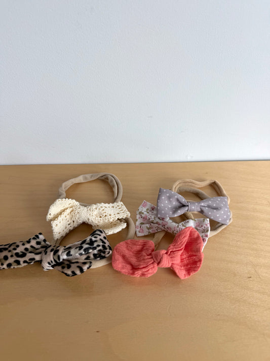 Coral, Leopard, Floral, Lace, Star Nylon Headband / 0-12m