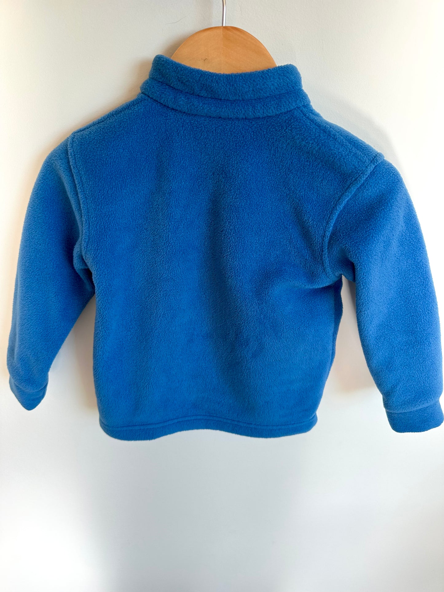 Columbia Blue Zippered Sweater / 18-24m