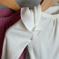 Cream + Rouge Ribbed Bodysuits (2) / 6-12m