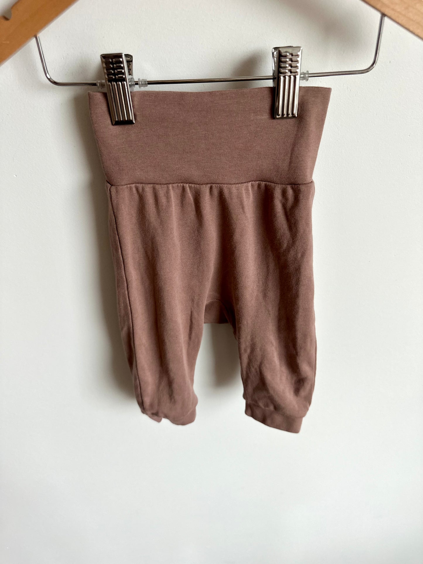 H&M Organic Brown Pants / 2-4m