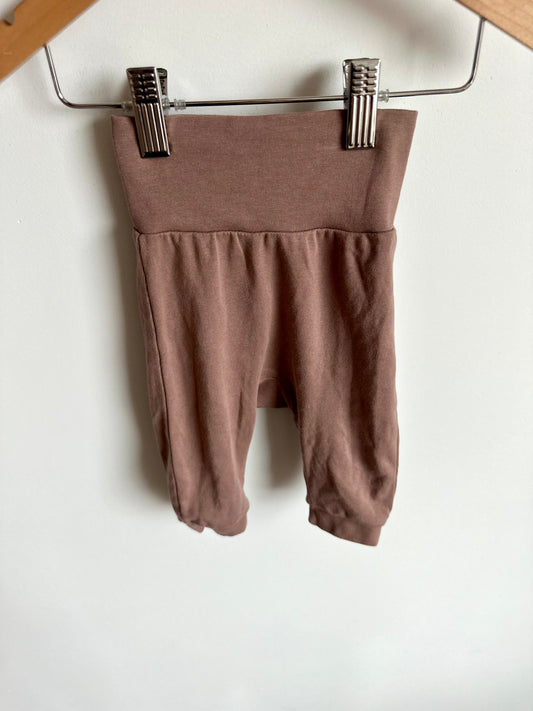 H&M Organic Brown Pants / 2-4m
