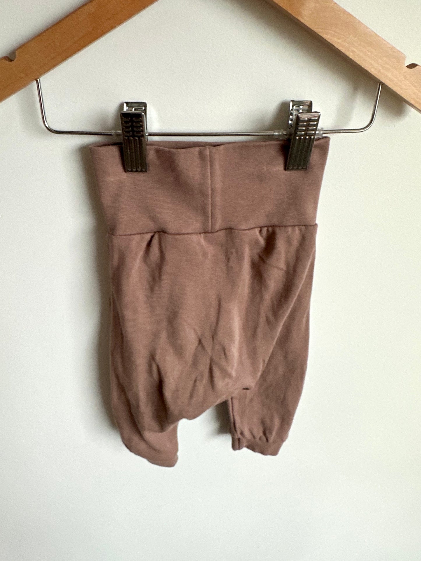 H&M Organic Brown Pants / 2-4m
