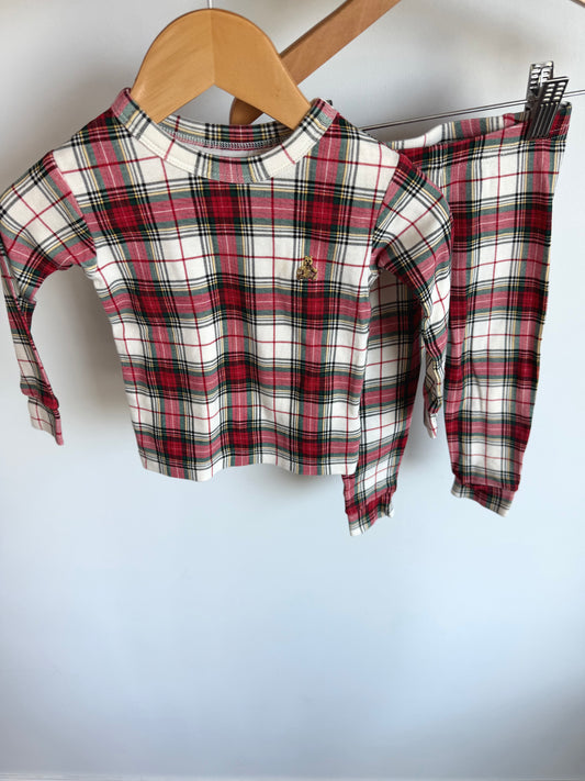 Gap Tartan PJ Set / 12m