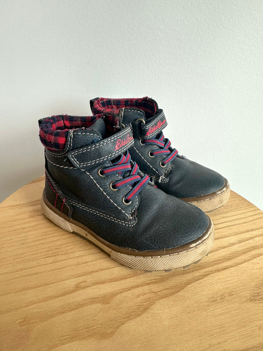 Eddie Bauer Plaid Lined Boots / Size 8 Toddler
