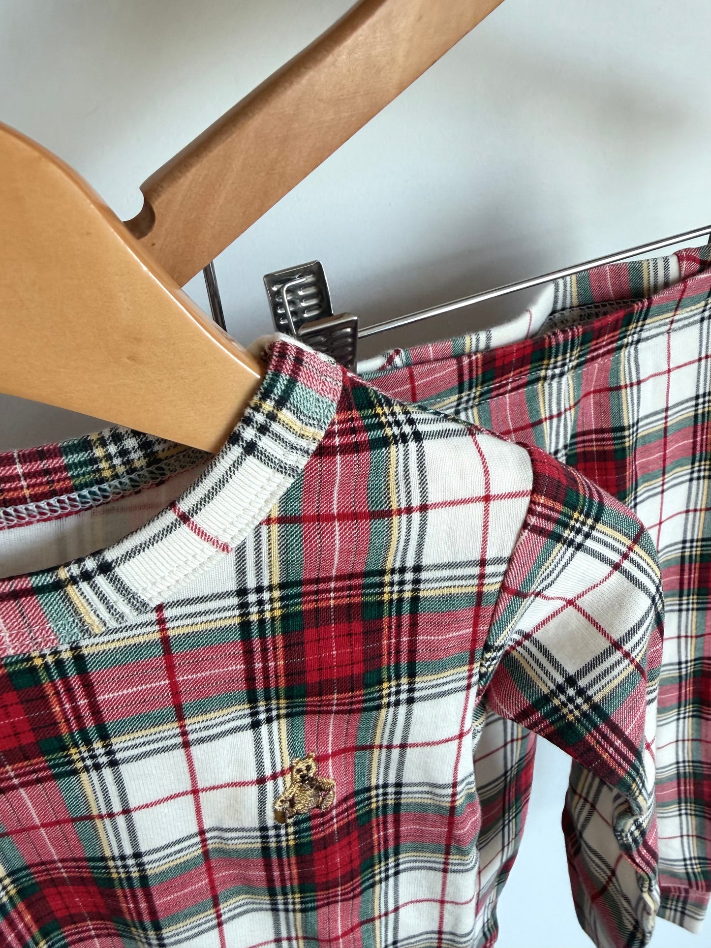 Gap Tartan PJ Set / 12m