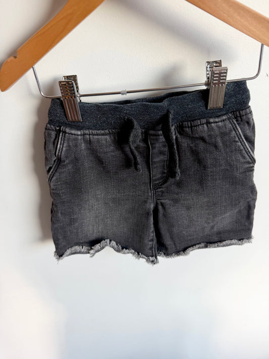 Dark Denim Jean Shorts / 2T