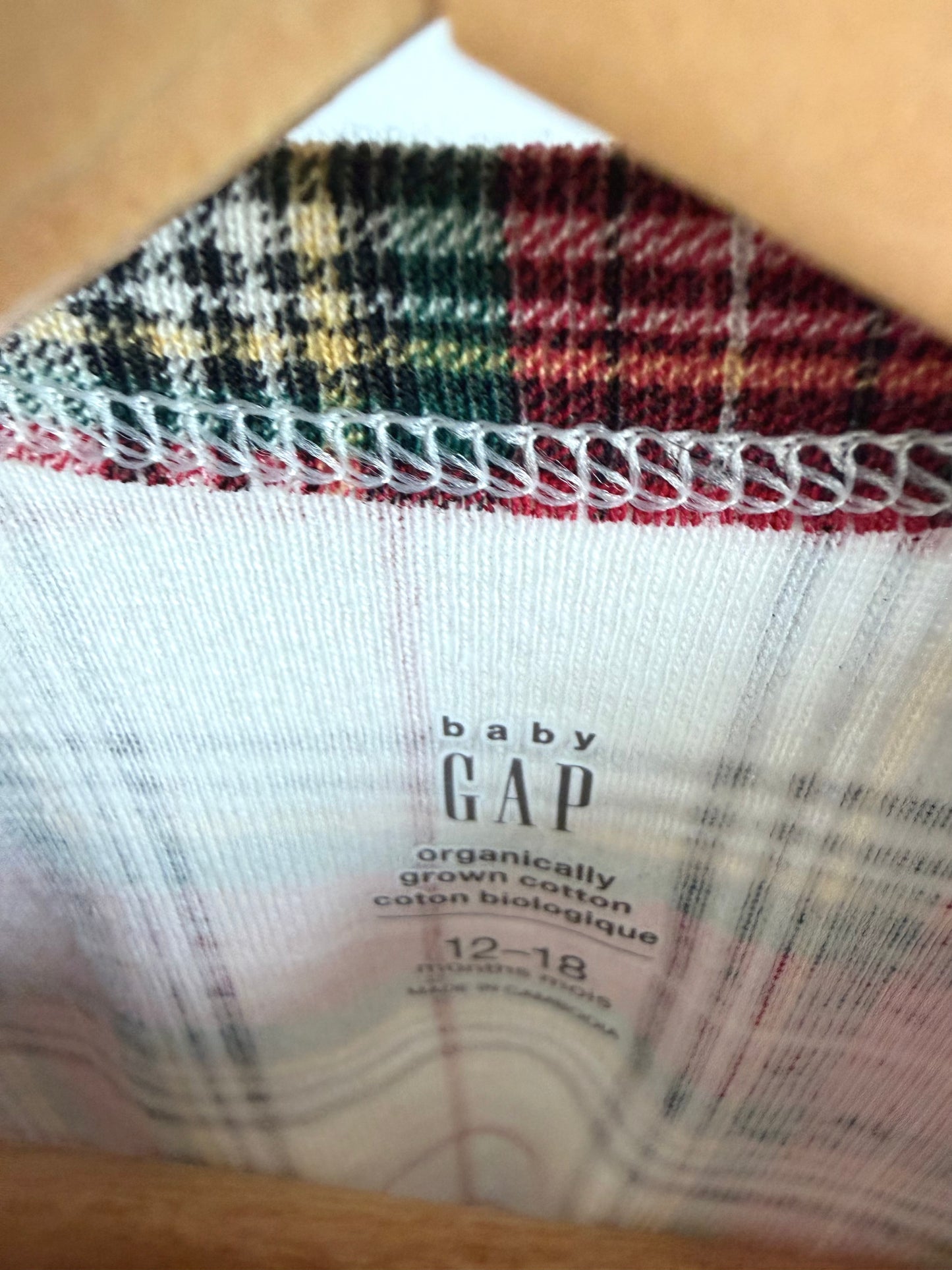 Gap Tartan PJ Set / 12m