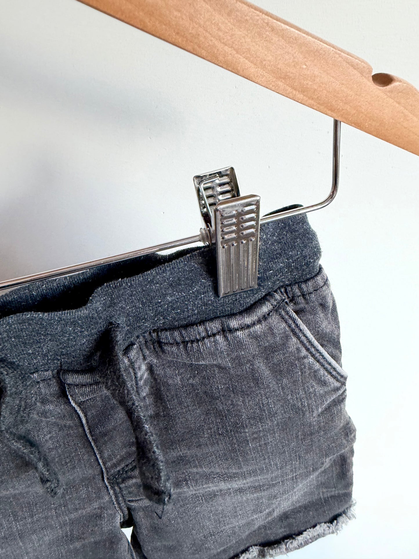 Dark Denim Jean Shorts / 2T