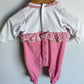 Mayoral Pink Flower Jumpsuit / 1-2m