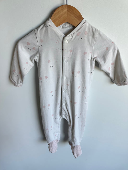 Mayoral Bunny Snap Sleeper / 2-4m