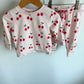 Cherry Sweater + Pants Set / 6-12m