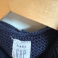 Bear Hood Navy Sweater / 6-12m