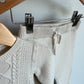 Oat Cable Knit Sweater + Pants Set / 12m