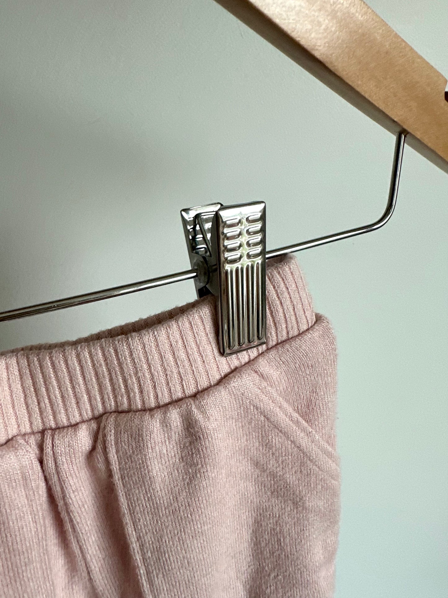 Pink Tapered Pants / 0-3m