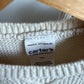 Oat Cable Knit Sweater + Pants Set / 12m