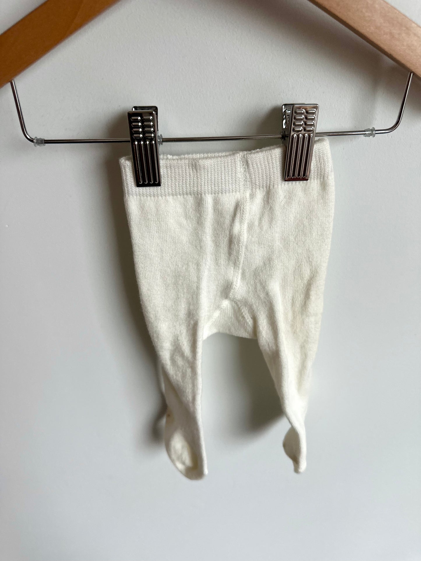 Cream Tights / 0-3m?