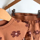 Rust Floral Sweater + Pants Set / 9-12m
