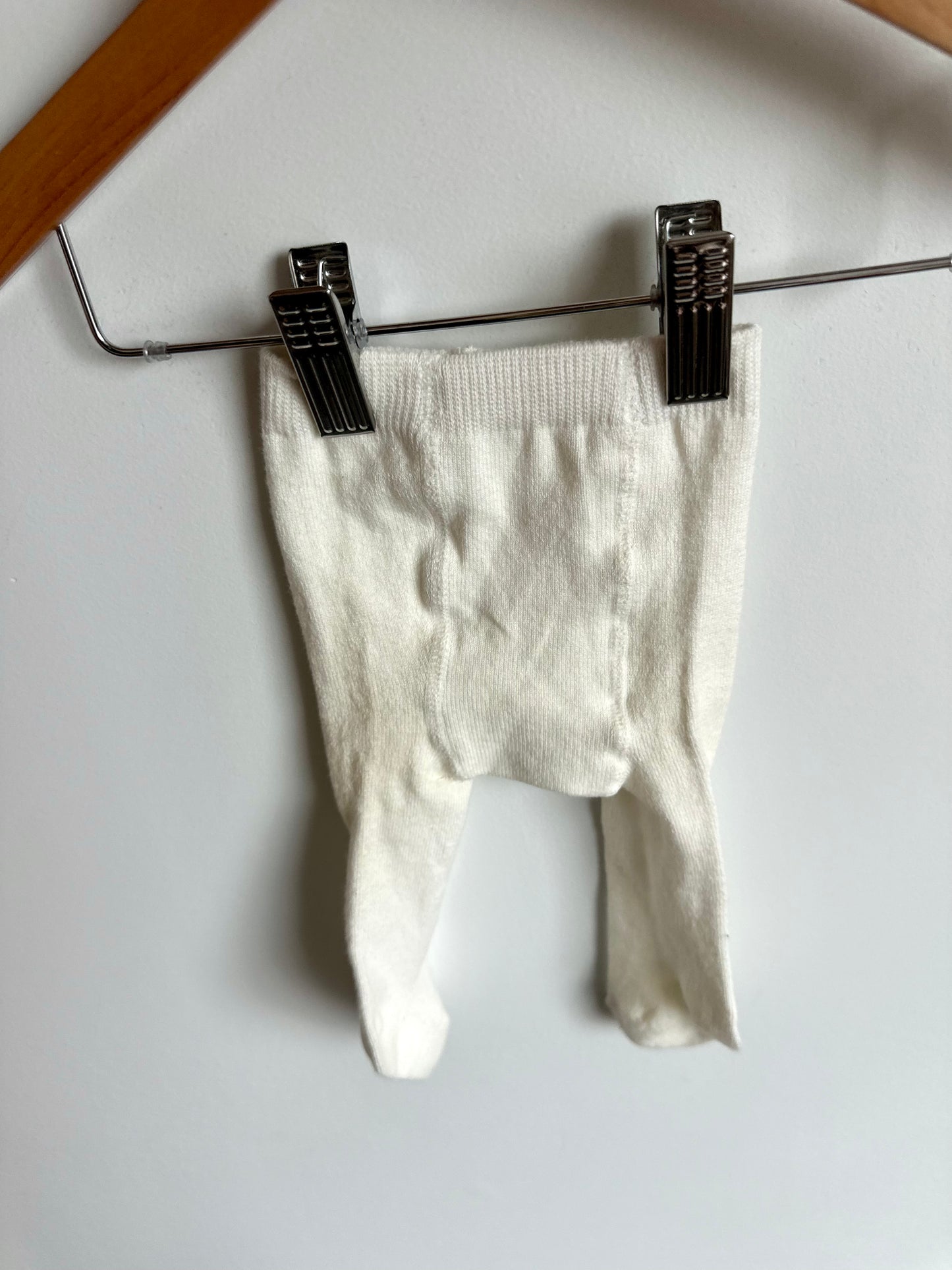 Cream Tights / 0-3m?