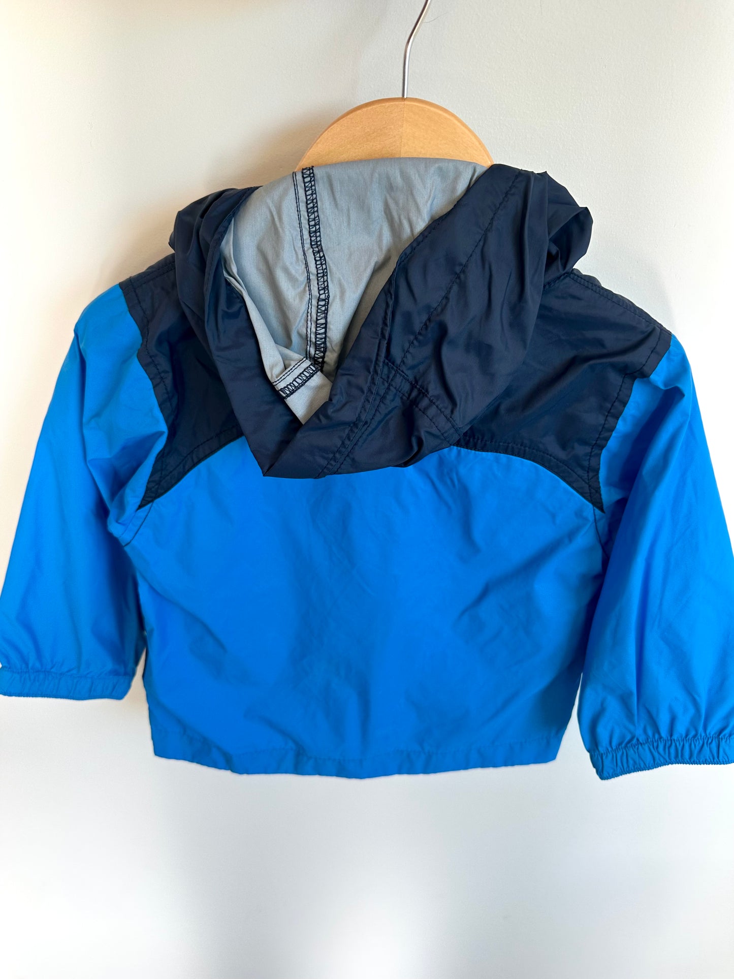 Navy Columbia Windbreaker Jacket / 2T