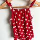 Maple Leaf Red Romper (With Tags) / 18-24m