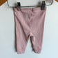 Gap Pink Ribbed Pants / 6-12m