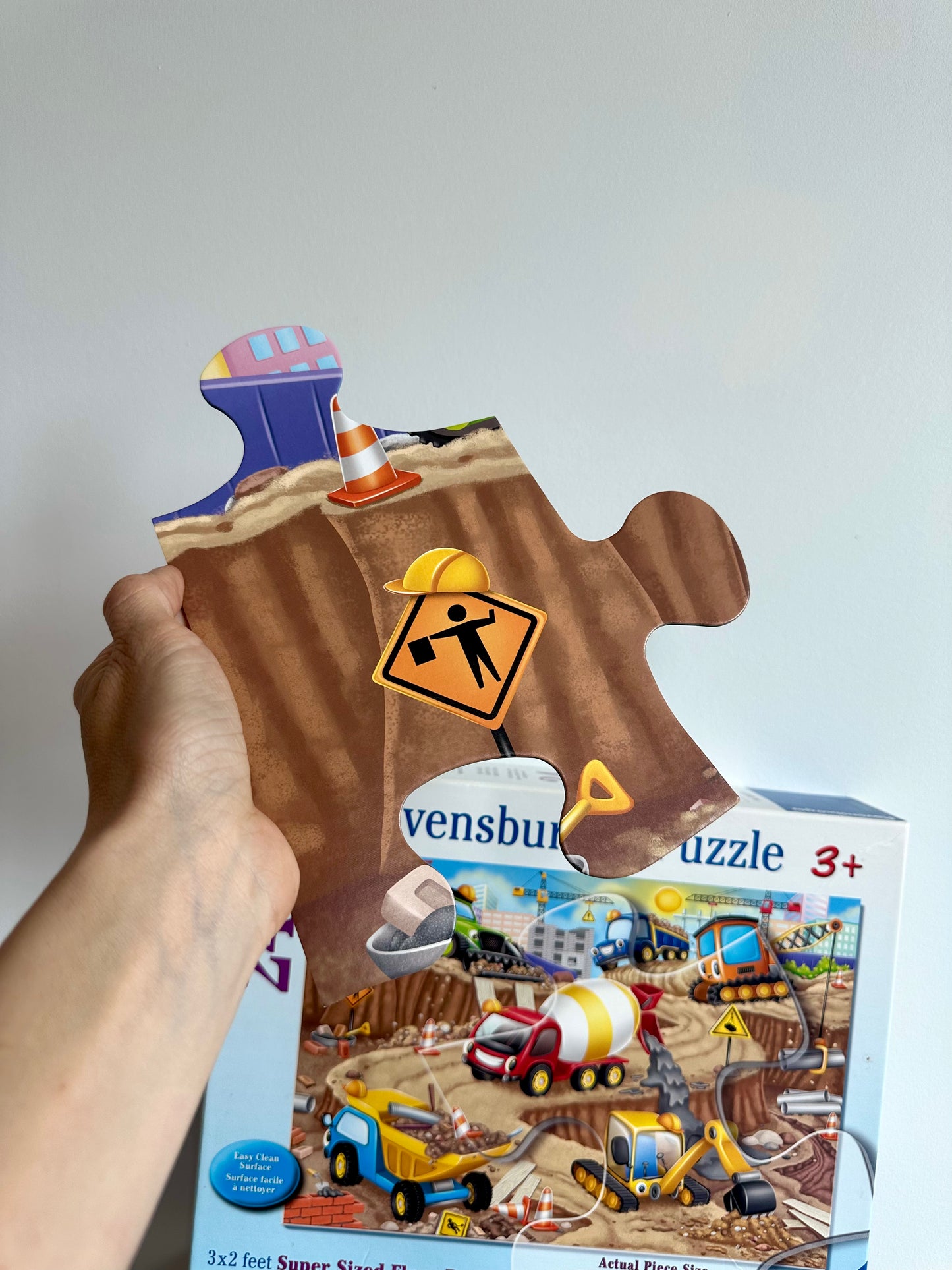 Construction Site Floor Puzzle (No Shipping) / 3+