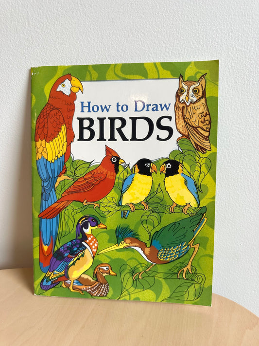 How to Draw Birds Book / 5-17 years