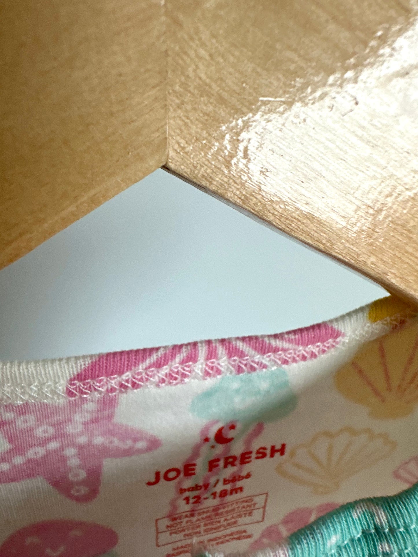 Ocean Creatures Zipper Romper / 12-18m