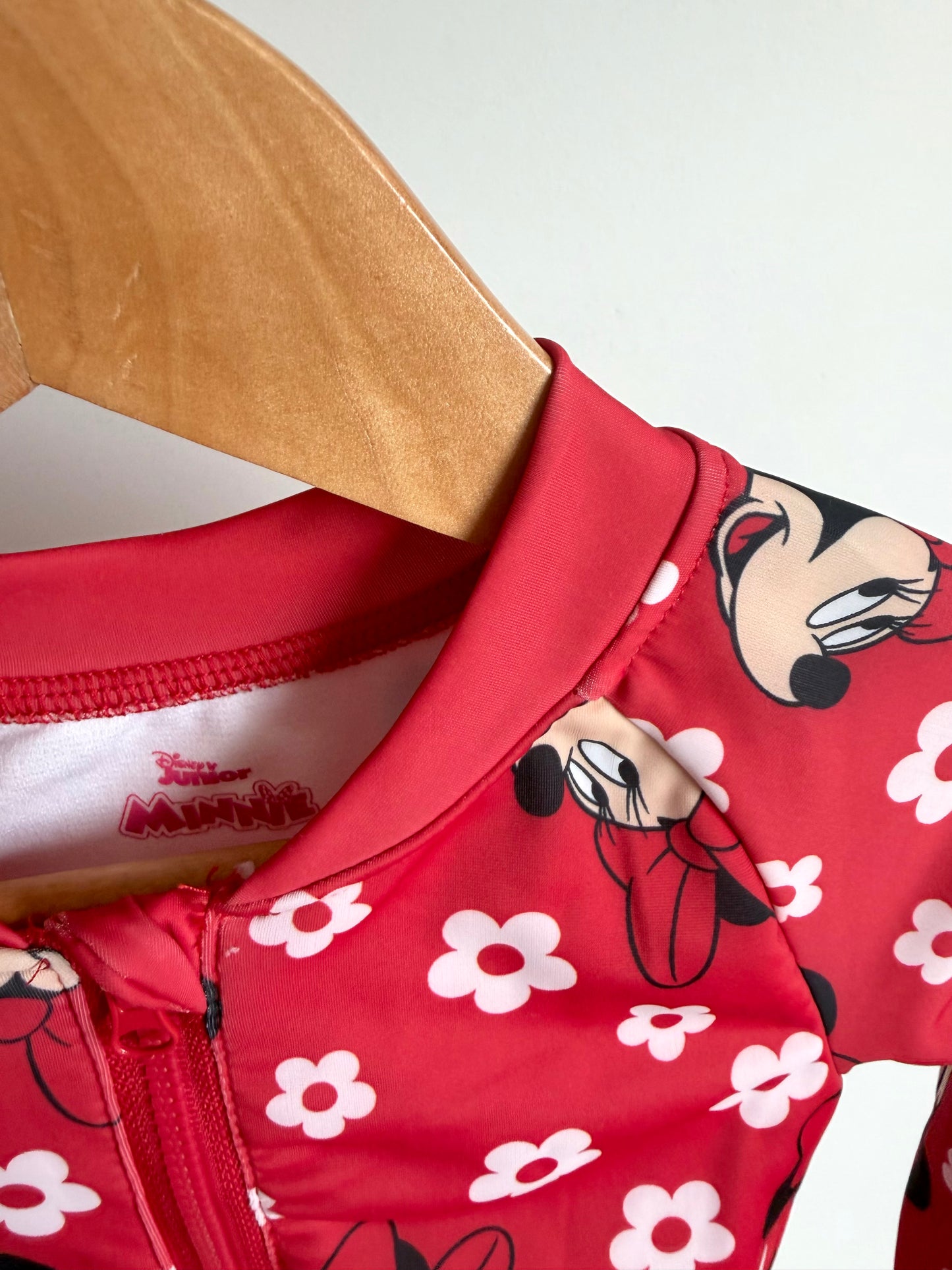 Minnie Long Sleeve Swim Suit / 3T
