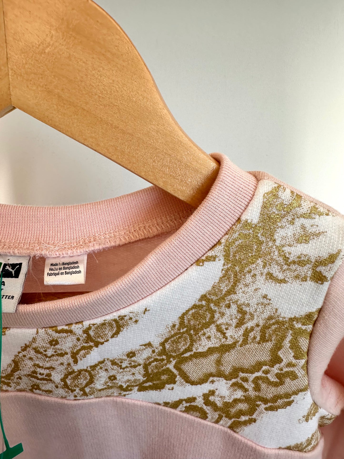 Pink Puma Sweater (With Tags) / 2T