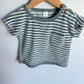 Blue Stripe Terry T-shirt / 18m