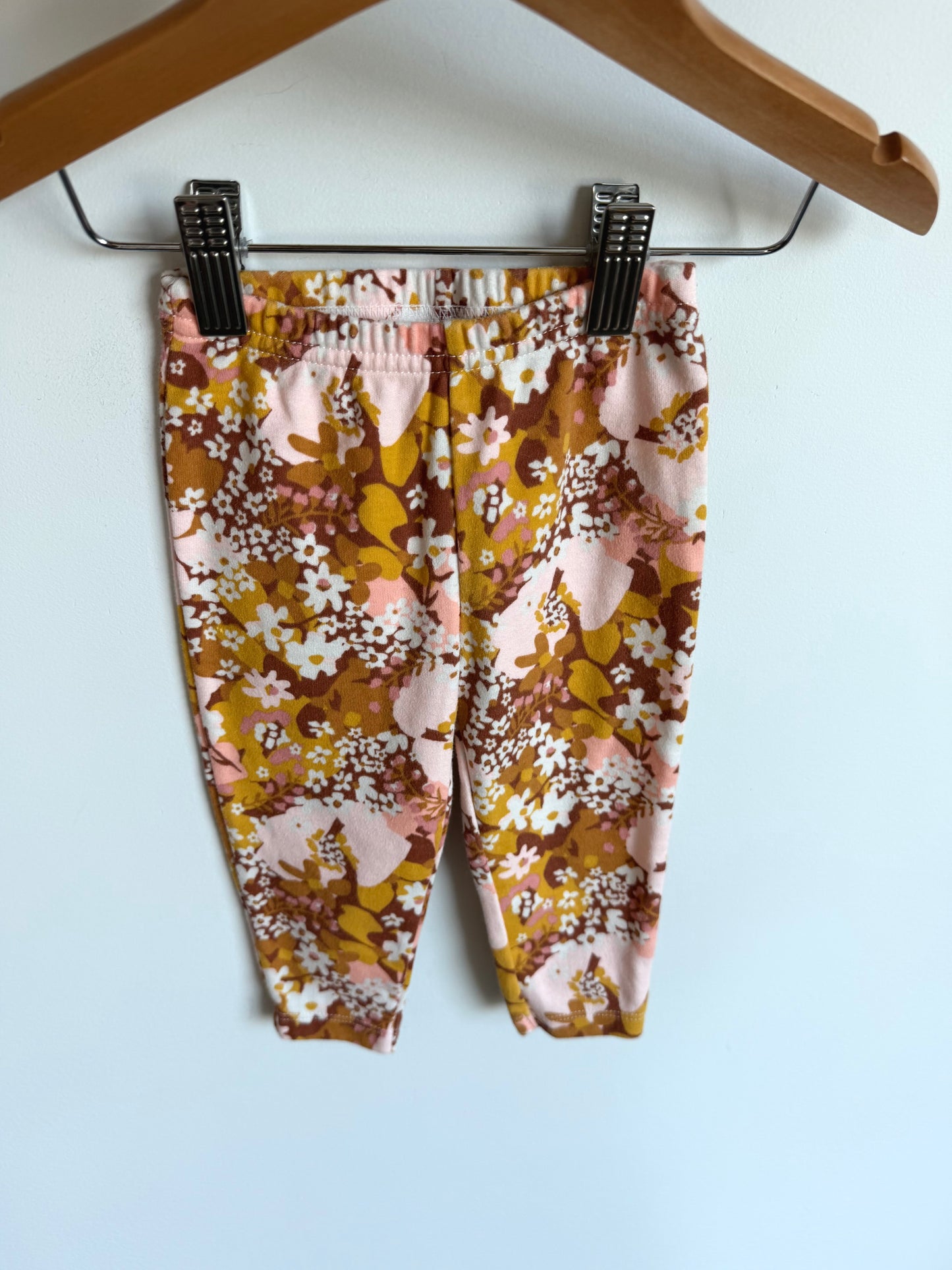 Marigold Plants Leggings / 6-9m