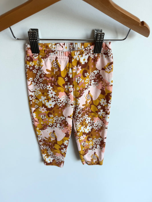 Marigold Plants Leggings / 6-9m