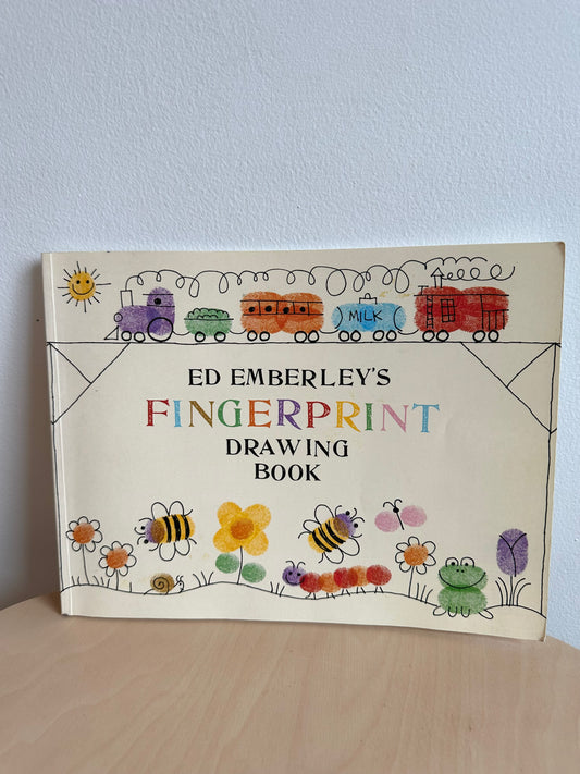 Fingerprint Drawing Book / 3-12 years