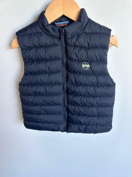 Mayoral Navy Puffer Vest / 18m