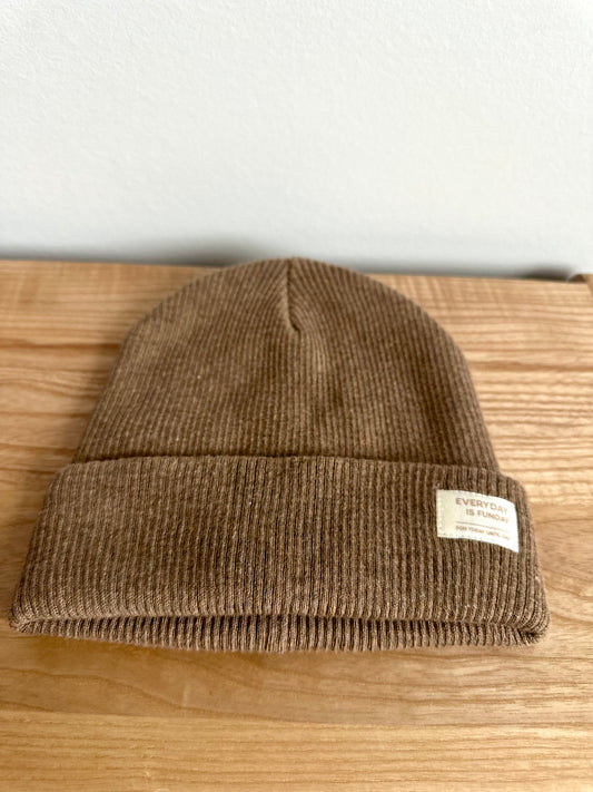 Everyday is Funday Brown Toque / 2T?