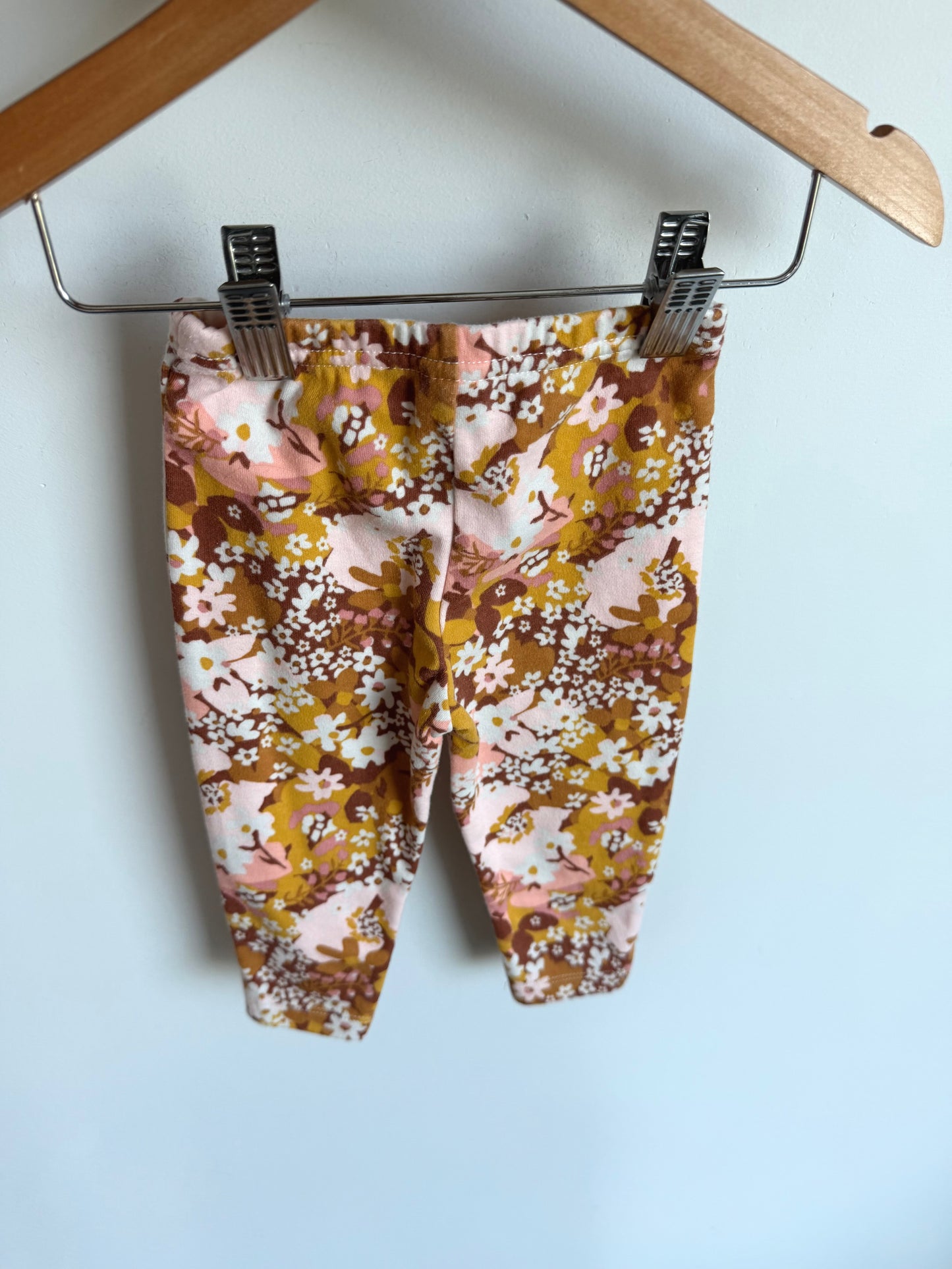 Marigold Plants Leggings / 6-9m