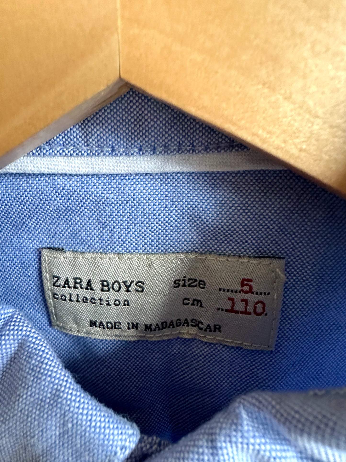 Zara Collared Dress Shirt / 5T