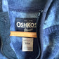 Oshkosh Blue Fleece Zip Up / 5T