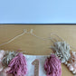 Pink 1st Birthday Banner