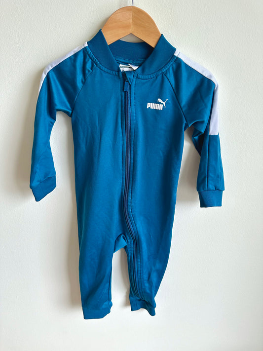 Puma Blue Tracksuit Jumpsuit / 18m